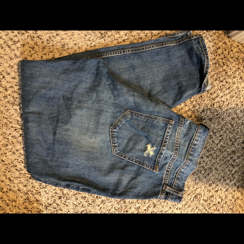 Old navy distressed jeans